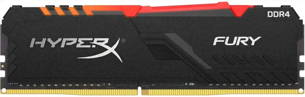Оперативная память 16Gb DDR4 2400MHz Kingston HyperX Fury RGB (HX424C15FB3A/16)-0