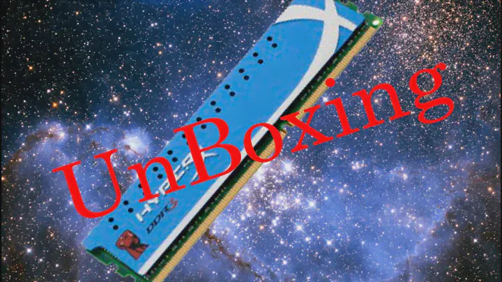 Unboxing(Распаковка) Kingston HyperX