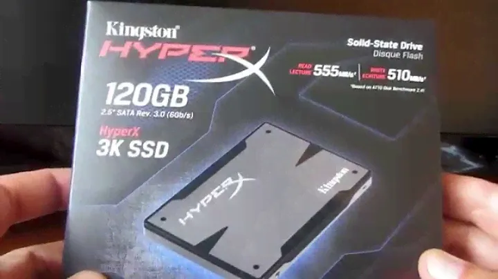 Обзор твердотельного накопителя Kingston HyperX 3K SSD 120 ГБ