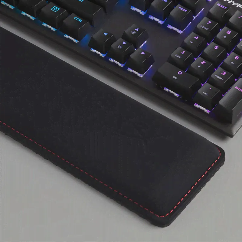 🛍 Эргономичная гелевая подставка для клавиатуры Kingston HyperX, держатель для клавиатуры обеспечивает комфортную амортизацию запястья для геймеров, которые-2