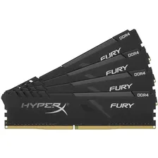 Kingston DRAM 32GB 3600MHz DDR4 CL17 DIMM (Kit of 4) 1Rx8 HyperX FURY Black EAN: 740617302561
