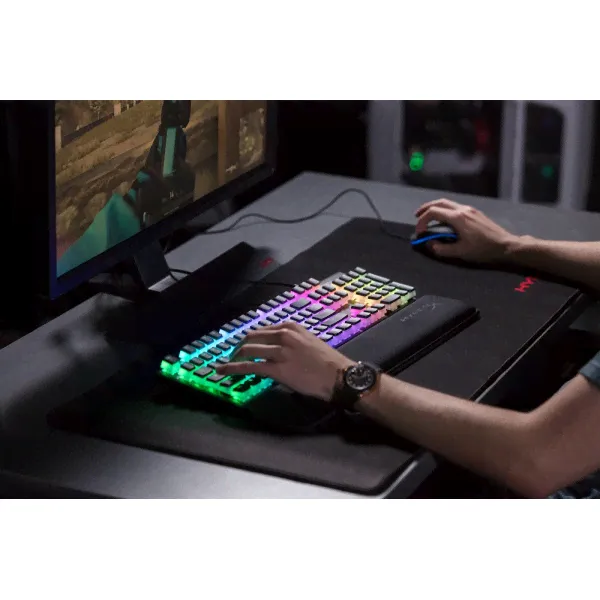 HyperX Double Shot PBT Keycaps Full 104 US Black-2