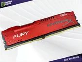 DDR4, 8 ГБ, 2400 МГц, Оперативная память HyperX Fury