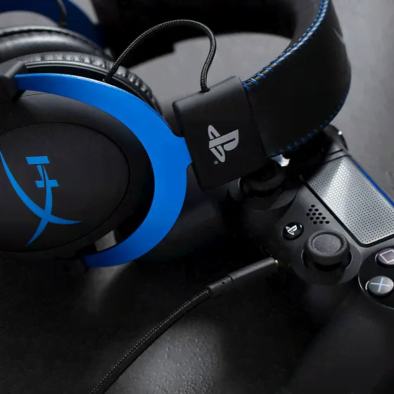 HyperX Cloud for PS4 Blue-1