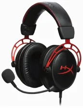 Наушники с микрофоном HyperX Cloud Alpha красный