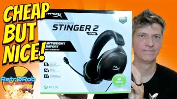 HyperX CloudX Stinger 2 Core Budget Gaming Headphones XBox / PC Unboxing and Impressions