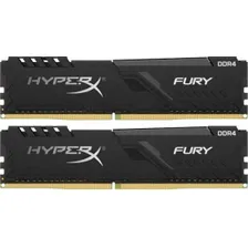 Оперативная память 16Gb 2666MHz Kingston HyperX Fury 2x8Gb KIT CL16 DDR4 (HX426C16FB3K2/16)