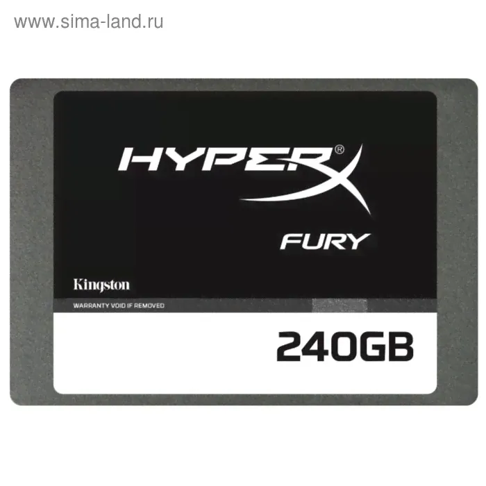 SSD накопитель Kingston HyperX FURY 240Gb (SHFS37A/240G) SATA-III