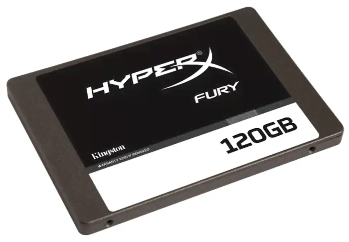 Накопитель SSD SATA 2.5 Kingston 120Гб HyperX Fury SSD Disk SATA3 SHFS37A/120G-0