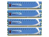 Оперативная память 16Gb DDR-III 1866MHz Kingston HyperX (KHX1866C9D3K4/16GX) (4x4Gb KIT)