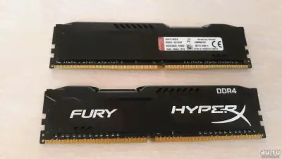 Оперативная память ddr4 kingston hyperx khx2133c14/8g