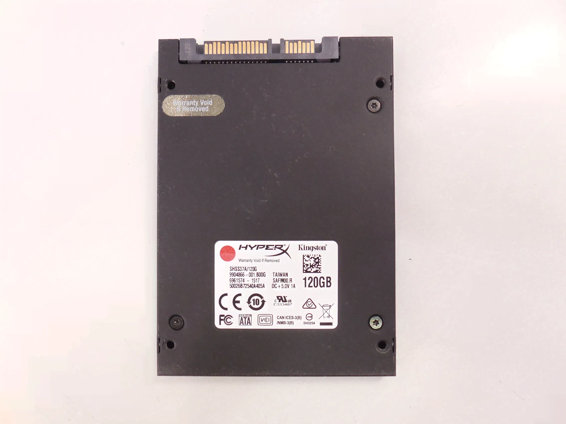 Жесткий диск SSD 2.5" 120Gb Kingston HyperX S-2