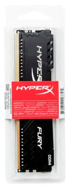 Оперативная память HyperX Fury 16GB DDR4 2400MHz DIMM 288-pin CL15 HX424C15FB3/16-4